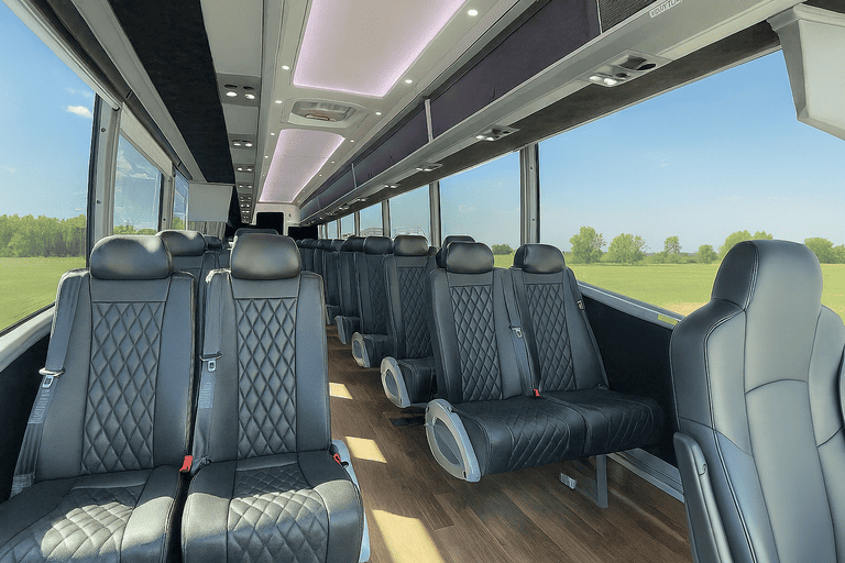 coach bus in Mount Pleasant