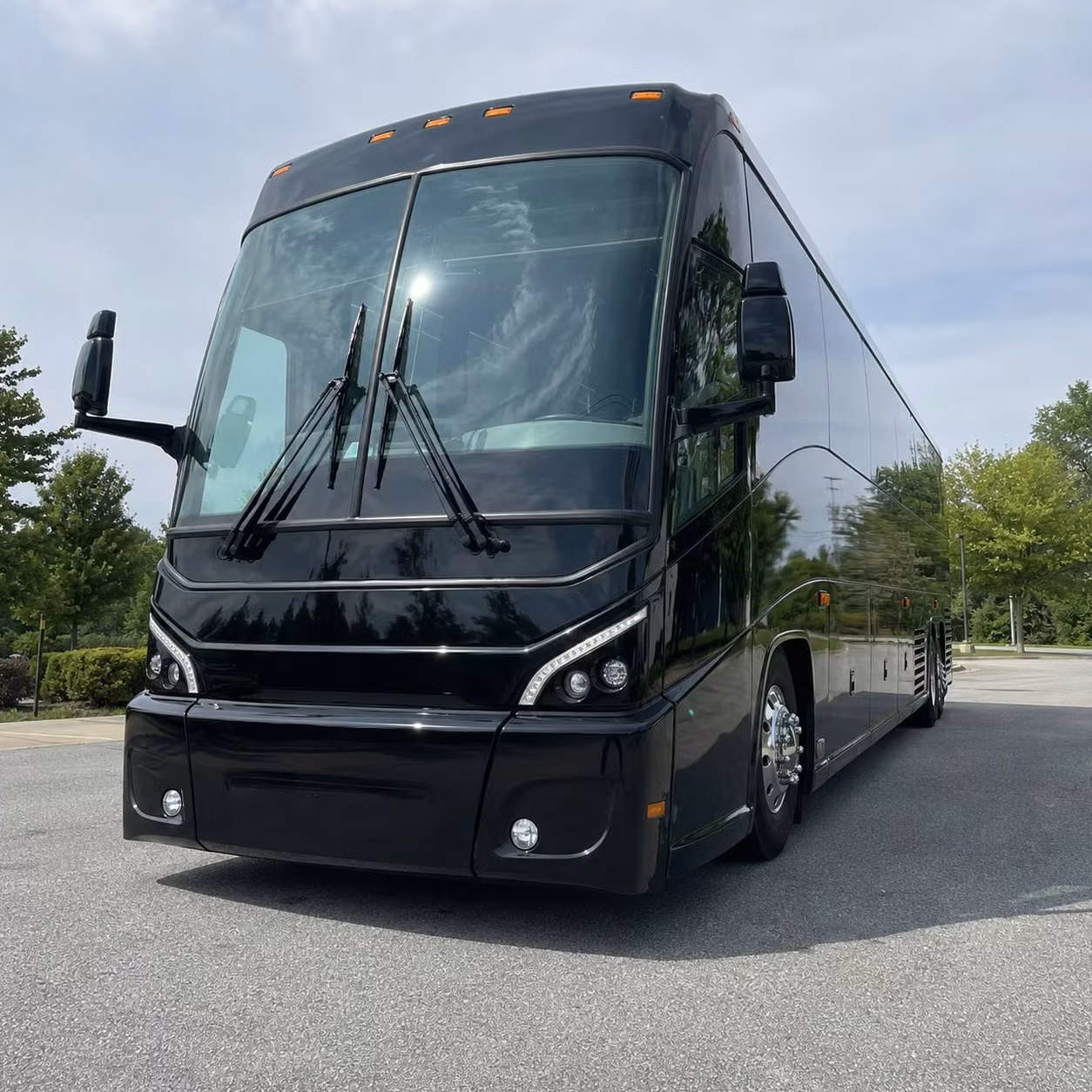 56 passenger charter bus