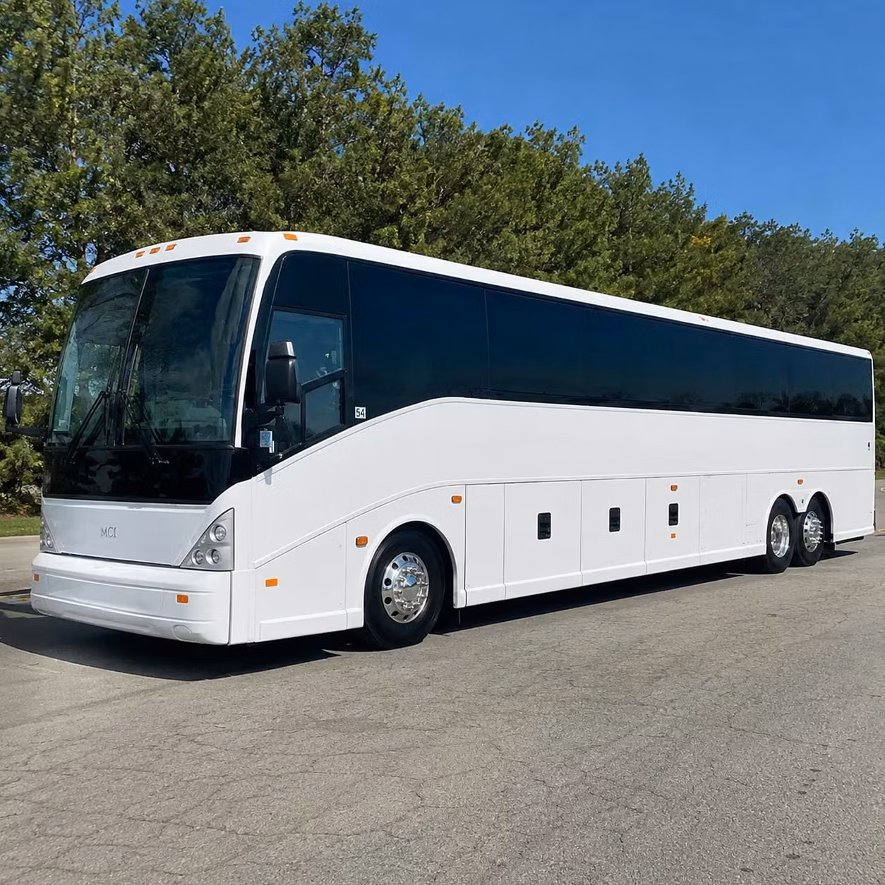bus rental options for mount pleasant trips