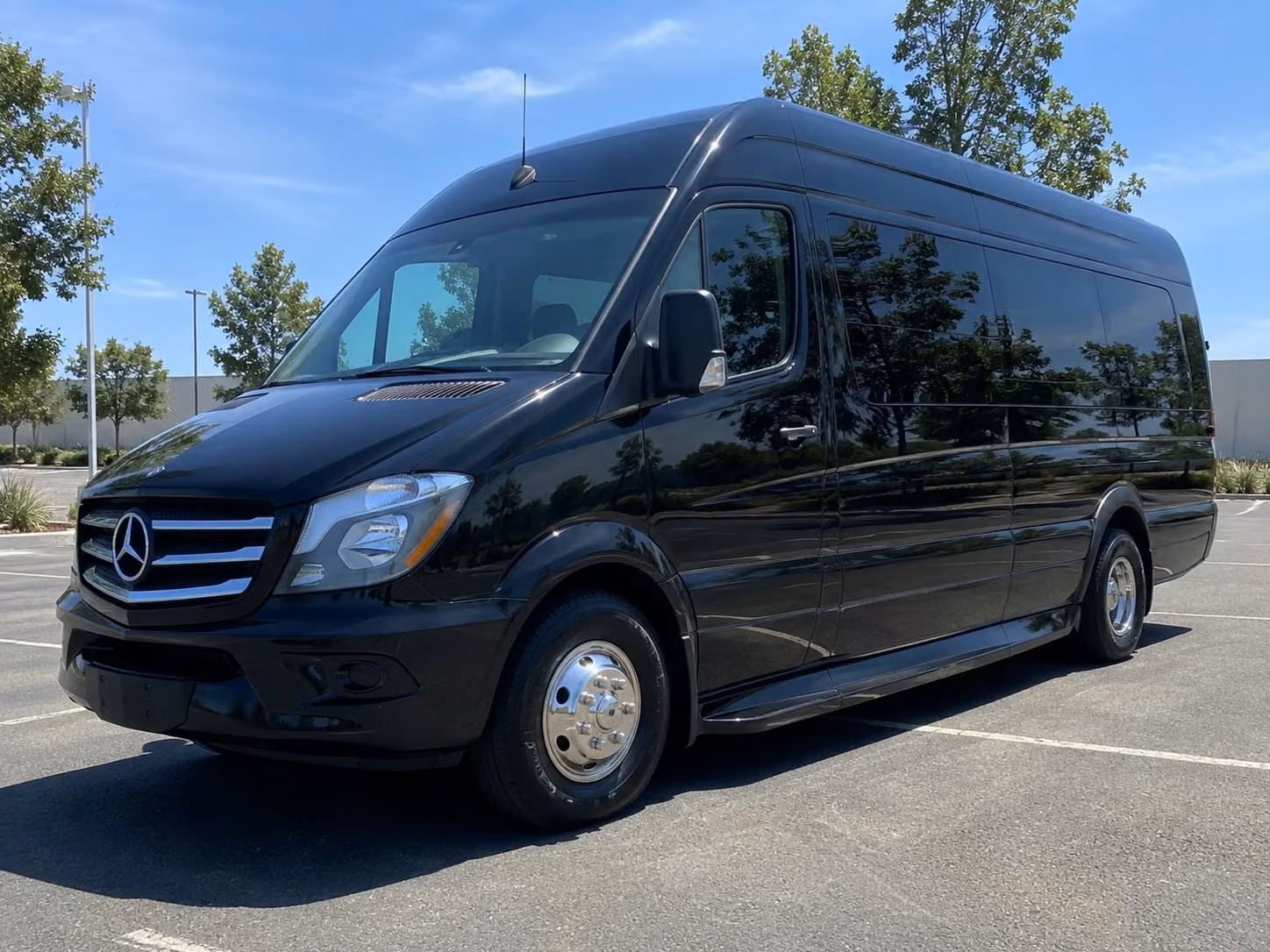 mount pleasant sprinter van rental with driver