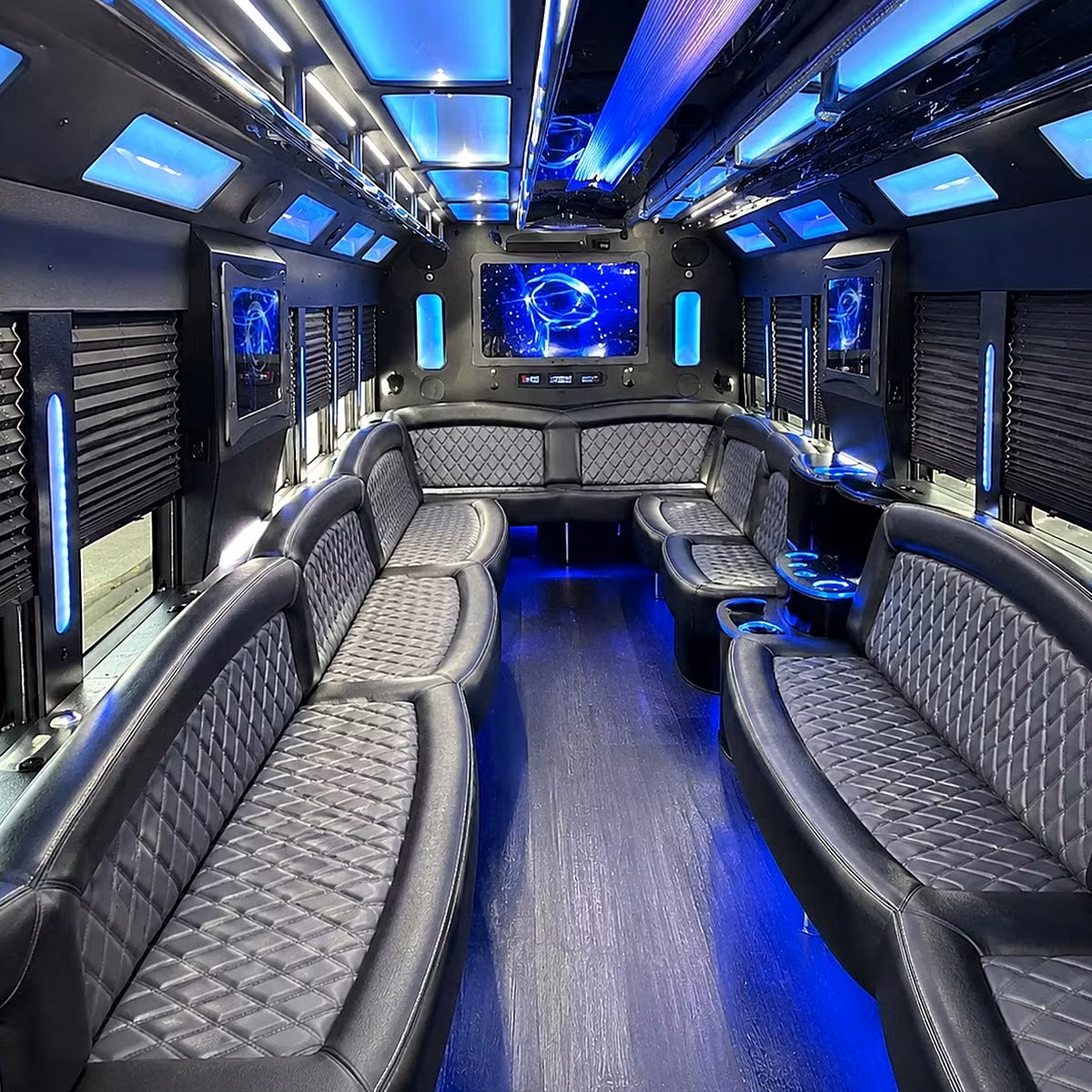 party bus interior