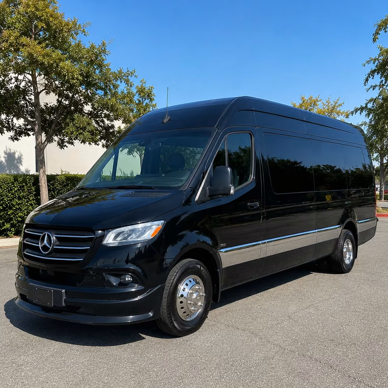 sprinter van with driver